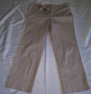 Talbots stretch capri slacks